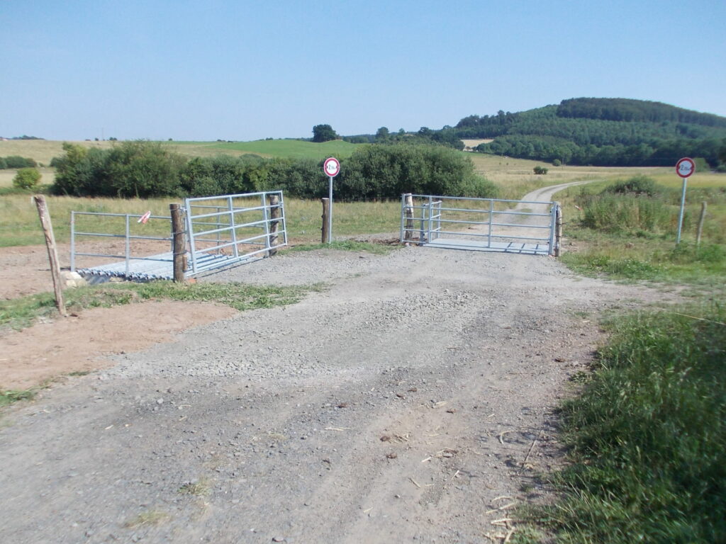 Weiderosten Wilhelmsthal Viehgitter cattle grid Calden