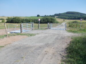 Weiderosten Wilhelmsthal Viehgitter cattle grid Calden