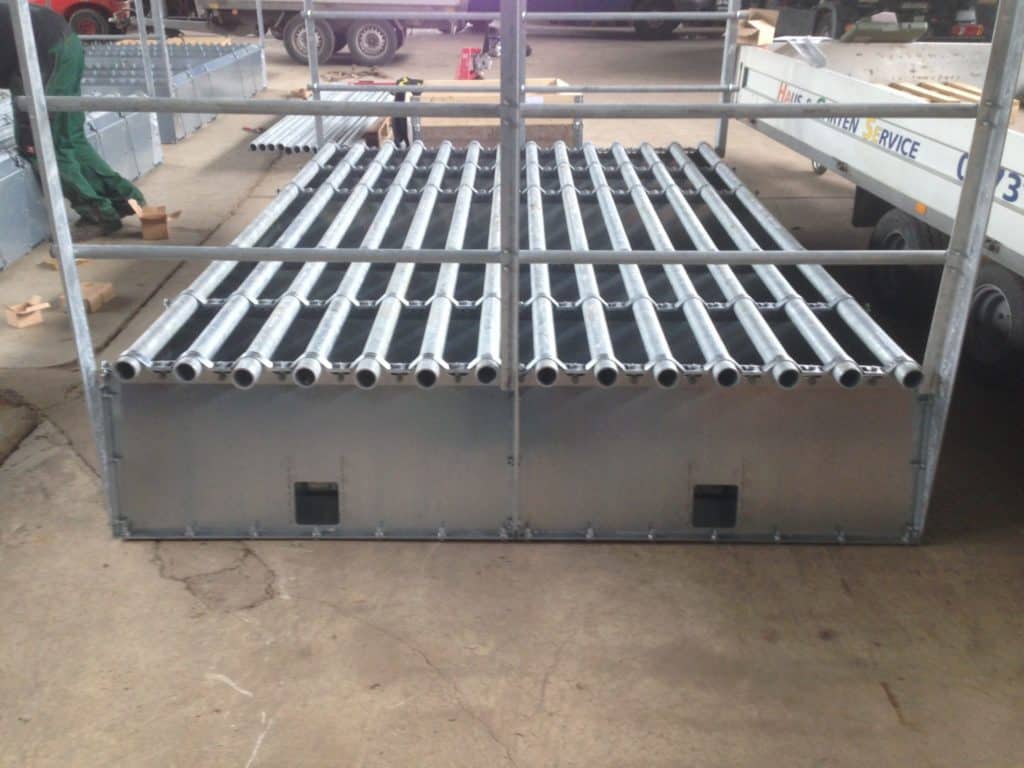 11ASP Schweinepest Zaunmaterial modulares System Weidezugang Rindersperre Wisenttor