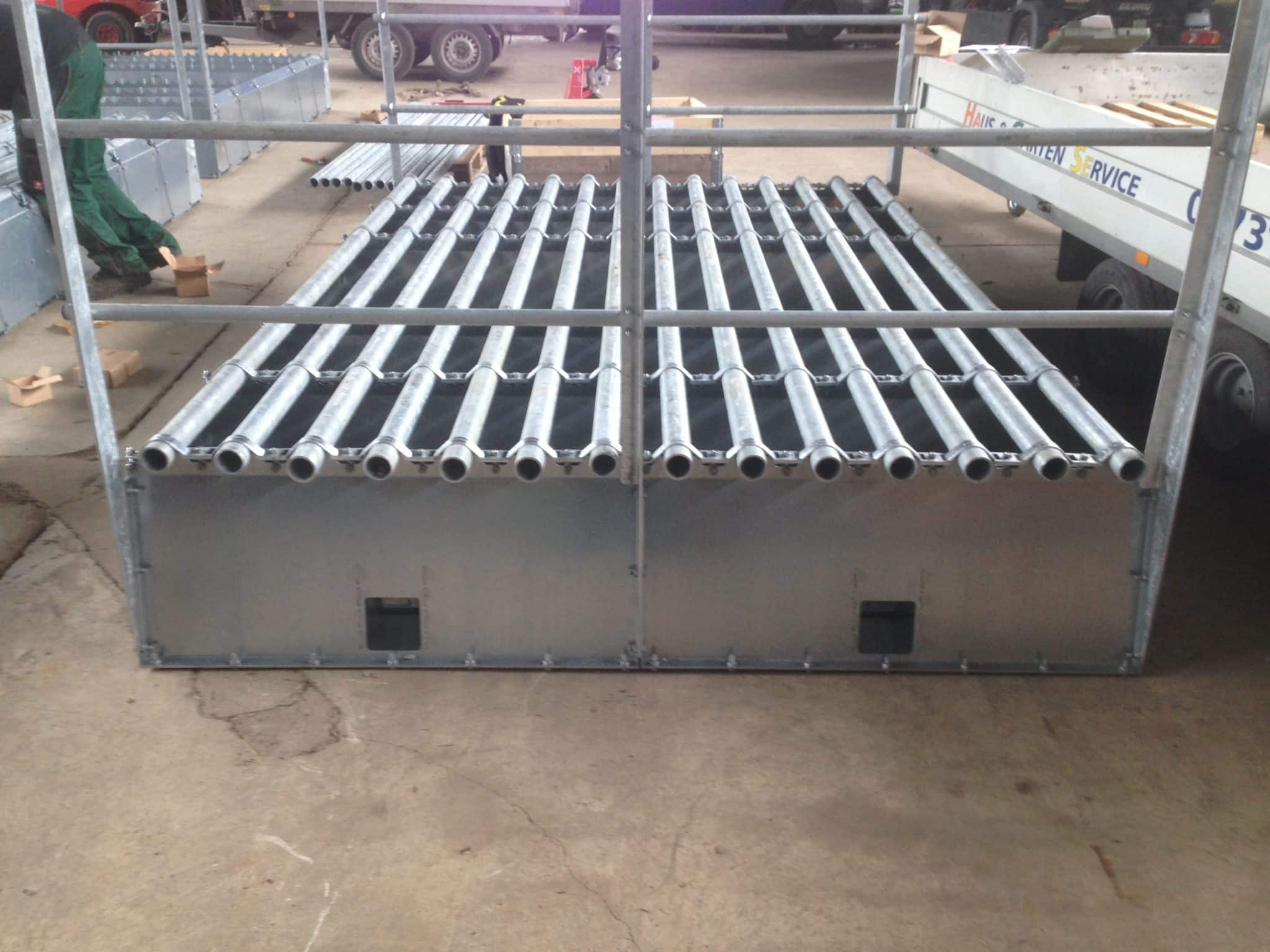 ASP Schweinepest Zaunmaterial modulares System Weidezugang Rindersperre Wisenttor