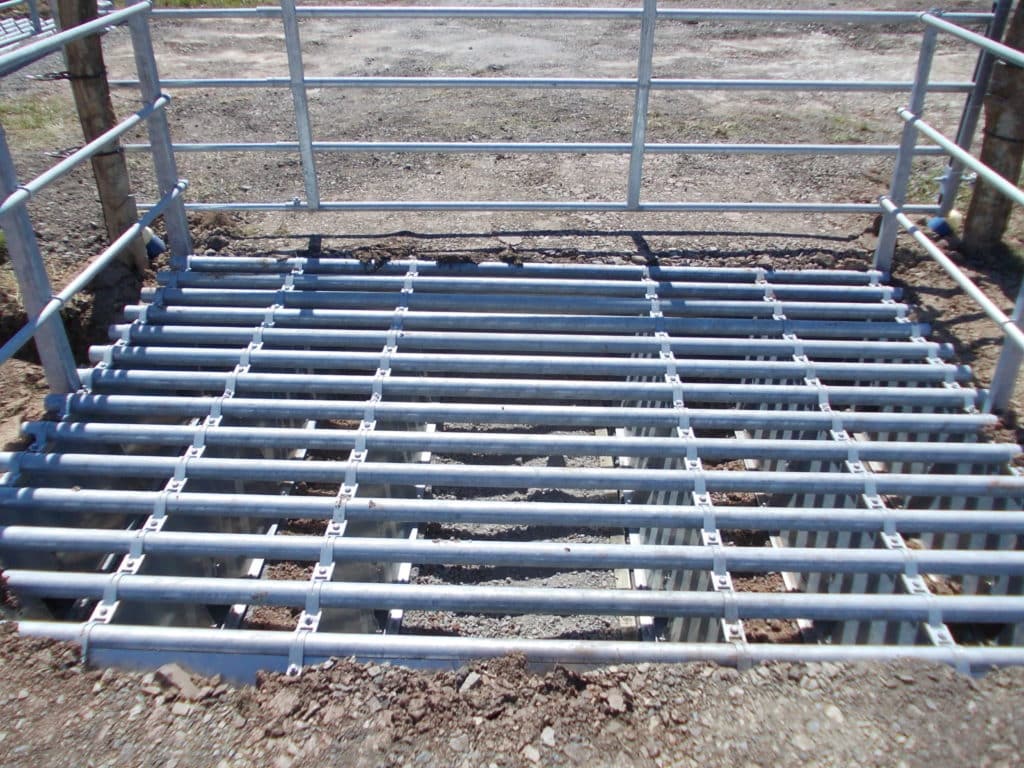 Weideroste Cattle GridViehroste (5) Viehgitter Montage von Weiderosten Cattle Grid