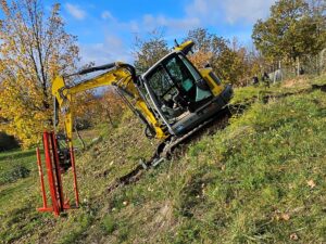 Einsatz im Steilhang