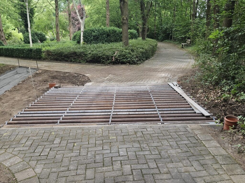 Weiderosten Bad Oexen (4) Weideroste Pflasterung freie fahrt Wildtiersicher